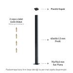 Dikkat Köpek Var Levhası - Görsel 4