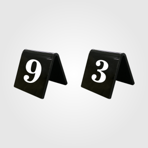 Pleksi Masa Numarası - Masa Numaratörü - Görsel 2