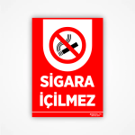 Sigara İçilmez Levhası - Görsel 2