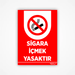 Sigara İçilmez Levhası