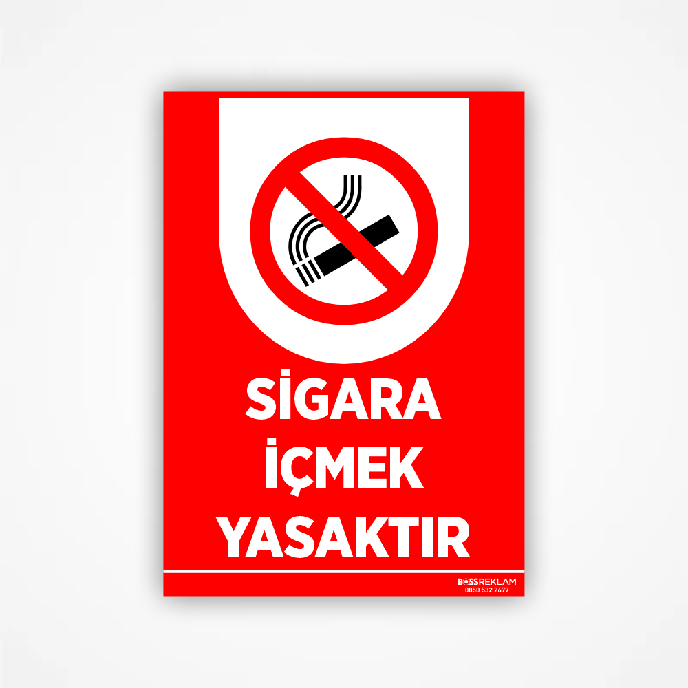 sigara-icmek-yasaktir Sigara İçilmez Levhası - Görsel 1
