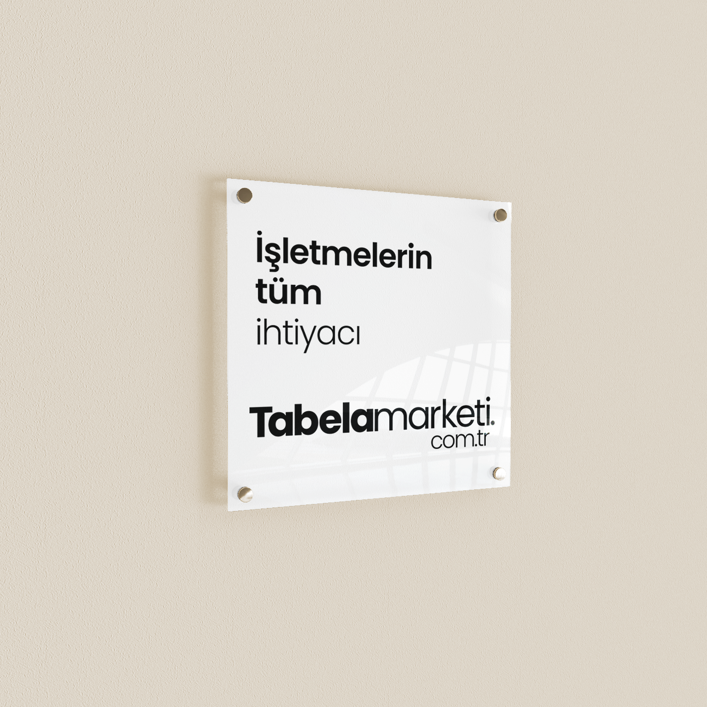 kapi-tabelasi-beyaz Beyaz Pleksi Kapı Tabelası - Görsel 1