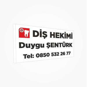 Diş Hekimi Tabelası