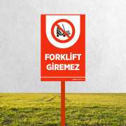 Forklift Giremez Levhası - Görsel 2