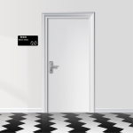 Bebek Bakım Odası Kapı Levhası - Görsel 4