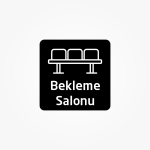 Bekleme Salonu Kapı Levhası