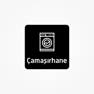 Çamaşırhane Kapı Levhası