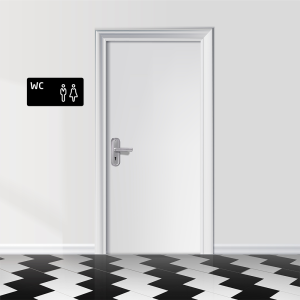 WC İsimliği - WC Levhası - Görsel 4