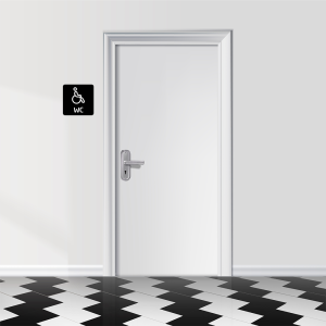 WC İsimliği - WC Levhası - Görsel 3